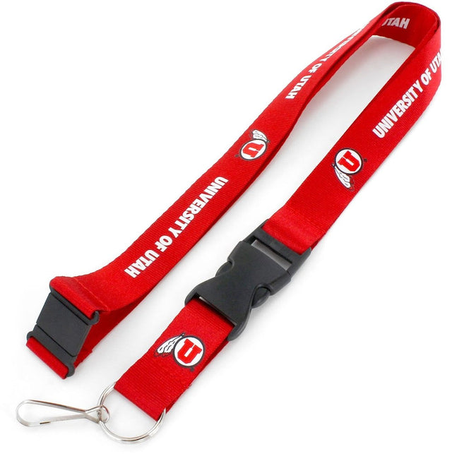 Utah Utes (RED) Team Lanyard Ccp-Ln-095-23