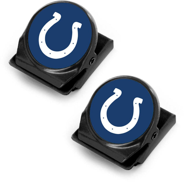 Imán con clip para notas de los Indianapolis Colts, paquete de 2 - MG-1135-06