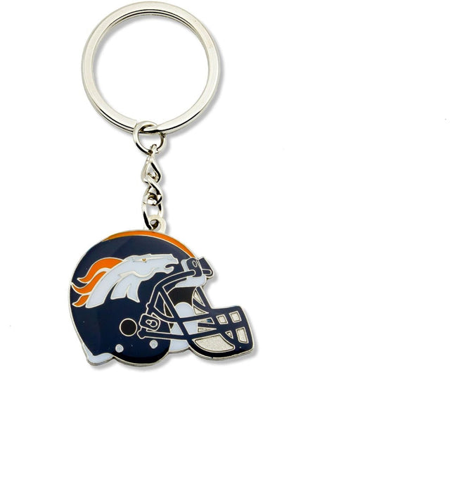 Denver Broncos Helmet Keychain -KT-006-04