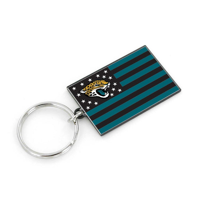 Jacksonville Jaguars Americana Flag Keychain -KT-1106-30