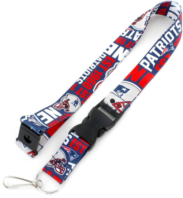 New England Patriots Dynamic Lanyard (NM) -LN-519-10