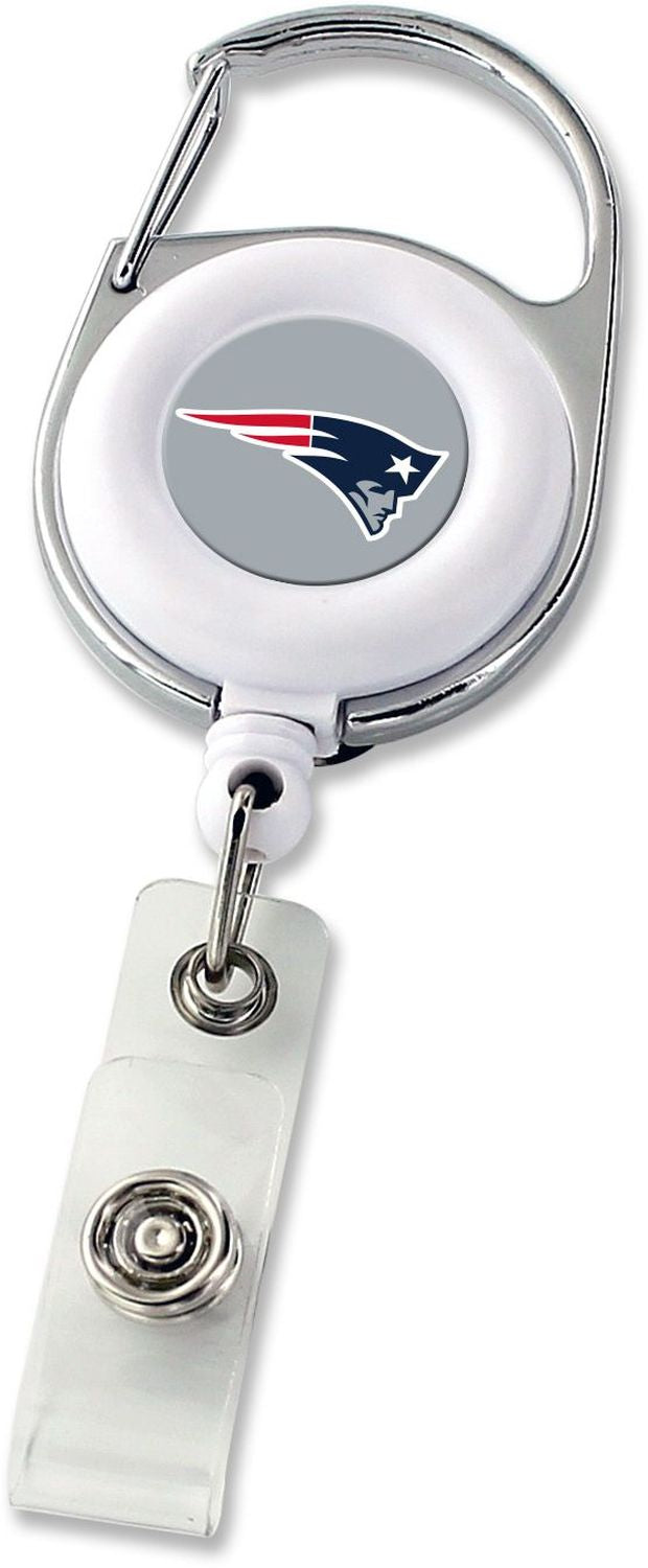 Carrete de insignias con clip de lujo de los New England Patriots -BH-972-10