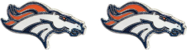 Pendientes con el logotipo de los Denver Broncos -ER-094-04