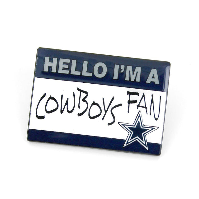 Broche con nombre de los Dallas Cowboys -PN-625-17