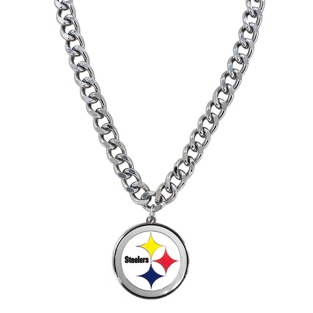 Collar con el logotipo del equipo de peso pesado de los Pittsburgh Steelers -PD-643-12