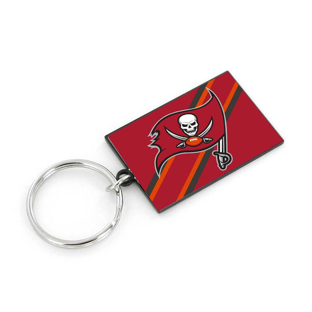 Llavero a rayas de los Tampa Bay Buccaneers -KT-1189-27