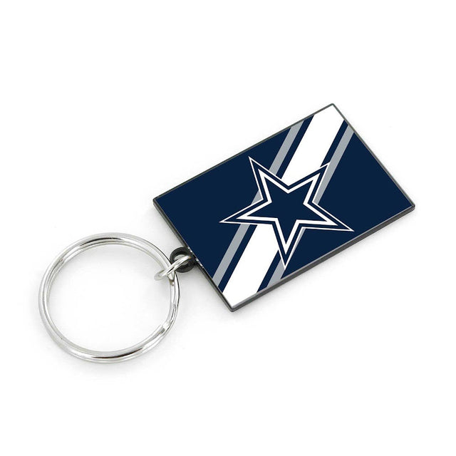 Llavero de rayas de los Dallas Cowboys -KT-1189-17