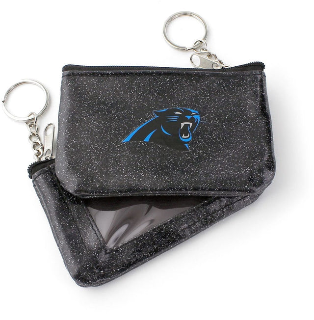 Monedero brillante Carolina Panthers (NEGRO) (OC) -WA-991-29-BK