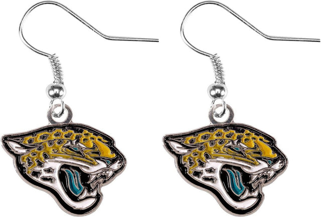 Pendientes colgantes con el logotipo de los Jacksonville Jaguars -ER-015-30