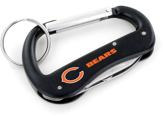 Chicago Bears Carabiner Multi Tool Keychain (SP) -KT-1000-16