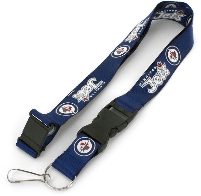 Cordón del equipo New York Jets (AZUL) Nhl-Ln-095-33