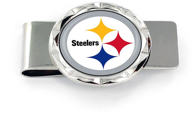 Sujeta billetes con forma de diamante de los Pittsburgh Steelers -MC-945-12