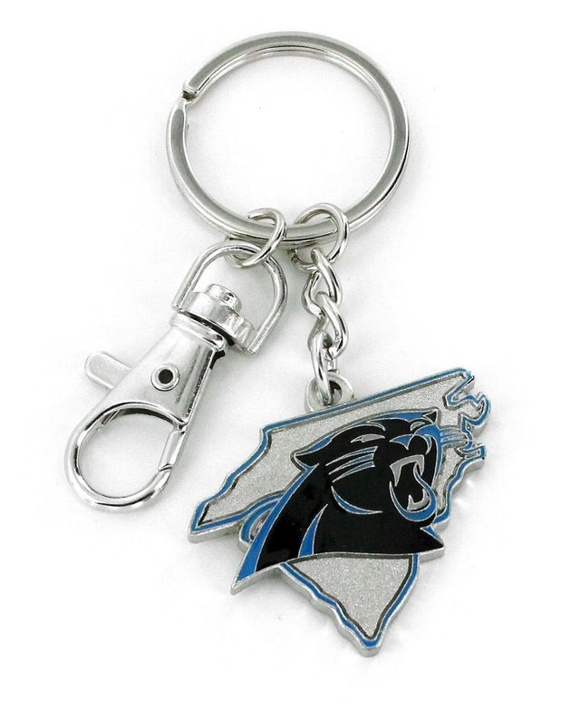 Carolina Panthers - Llavero de peso pesado con diseño del estado (NM) -KT-473-29