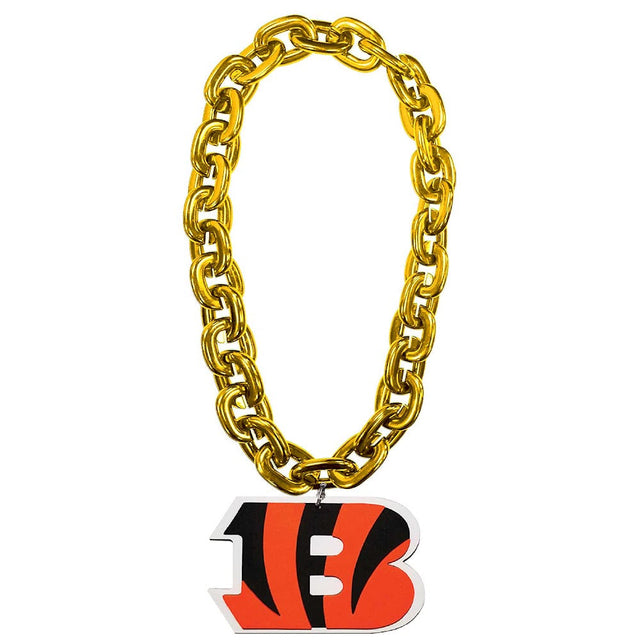 Cadena para fanáticos de Cincinnati Bengals (GOLD) -FF-590-02-GD