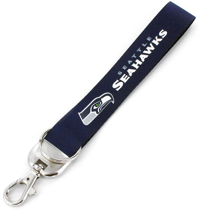 Seattle Seahawks Deluxe Wristlet Keychain -KT-376-14