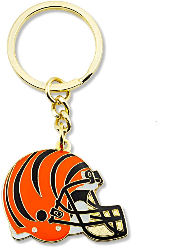 Llavero con casco de los Cincinnati Bengals -KT-006-02