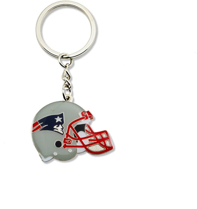 Llavero con casco de los New England Patriots -KT-006-10