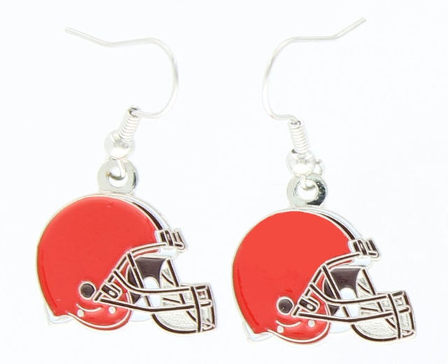 Pendientes colgantes con el logotipo de los Cleveland Browns -ER-015-03