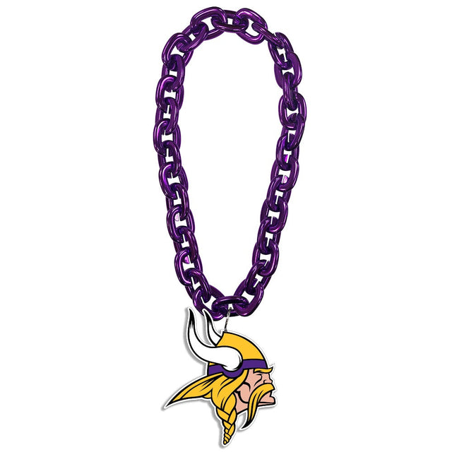 Cadena para abanico con la cabeza de los Minnesota Vikings (morada) -FF-590-21-HD