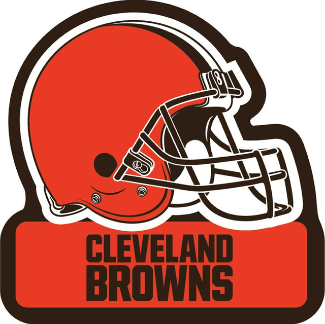 Cleveland Browns Helmet Wordmark Magnet -MG-1067-03