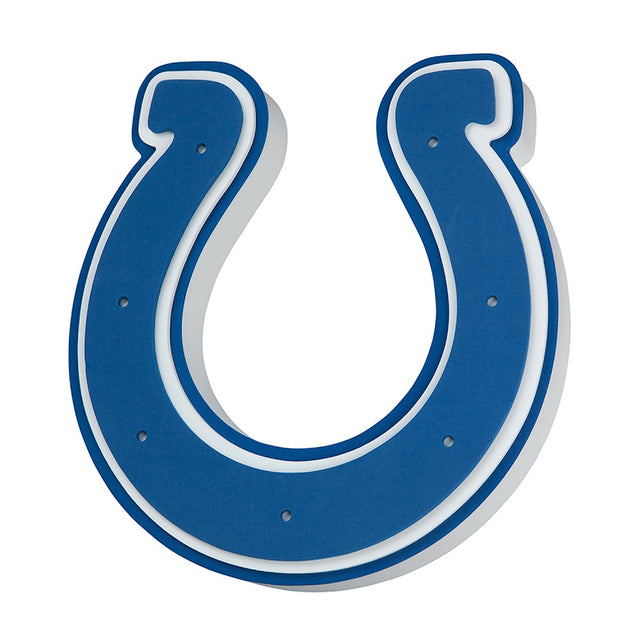 Letrero de pared con el logotipo del equipo Indianapolis Colts -FF-595-06