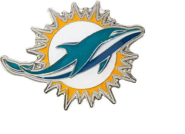 Pin con el logotipo de los Miami Dolphins -PN-001-09