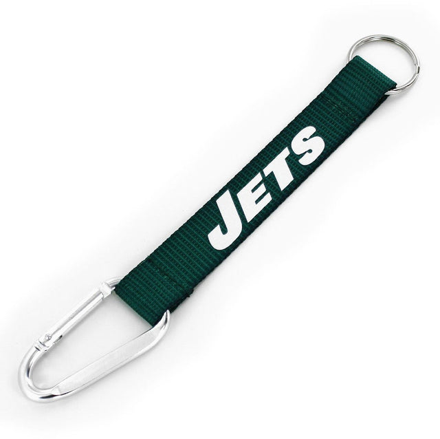 Llavero con mosquetón de los New York Jets (VERDE) -KT-147-11