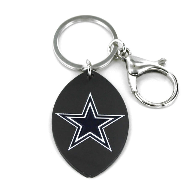 Llavero de fútbol con acabado mate de los Dallas Cowboys -KT-641-17