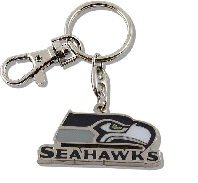 Llavero de peso pesado con el logotipo del equipo Seattle Seahawks -KT-091-14