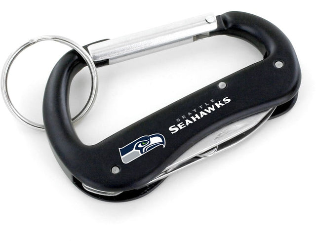 Seattle Seahawks Carabiner Multi Tool Keychain (SP) -KT-1000-14