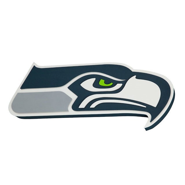 Letrero de pared con el logotipo del equipo Seattle Seahawks -FF-595-14