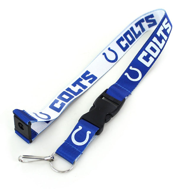 Indianapolis Colts (BLUE/WHITE) Reversible Lanyard -LN-162-06