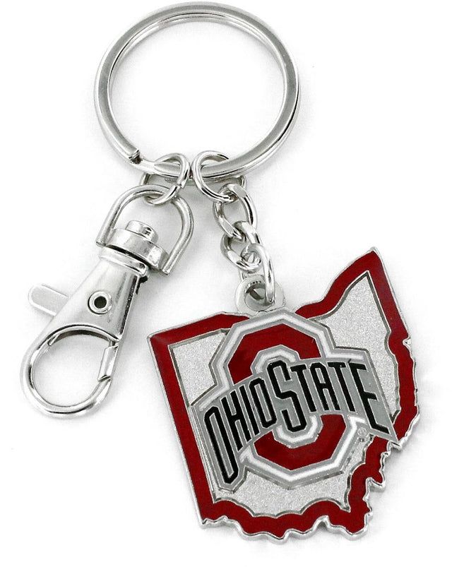 Ohio State - State Design Heavyweight Key Chain Ccp-Kt-473-51