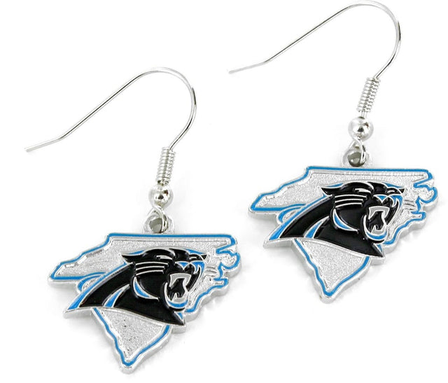 Carolina Panthers - Pendientes con diseño del estado -ER-469-29