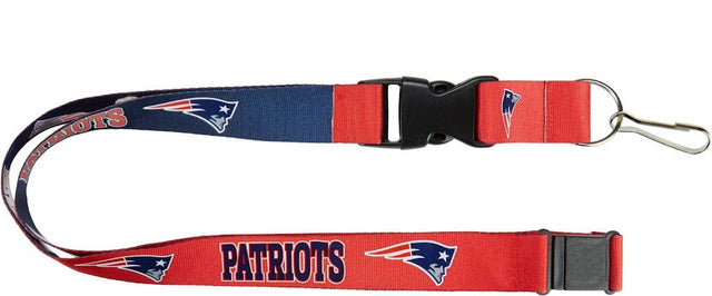 New England Patriots (BLUE/RED) Reversible Lanyard -LN-162-10