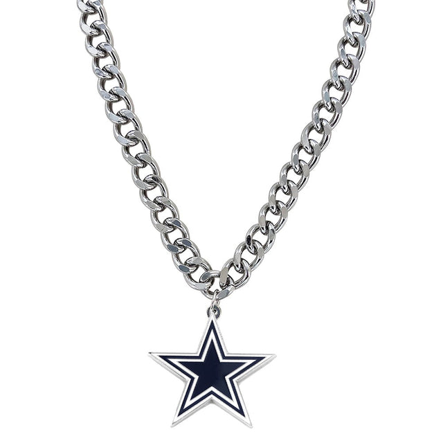 Collar con el logotipo del equipo de peso pesado de los Dallas Cowboys -PD-643-17