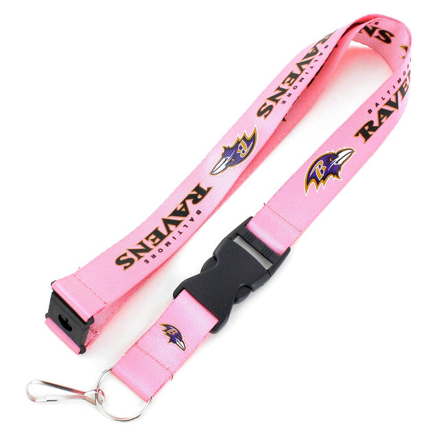 Cordón del equipo Baltimore Ravens (PINK) (NM) -LN-095-31-PK