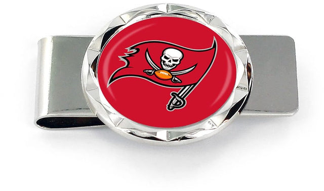 Tampa Bay Buccaneers Diamond Cut Money Clip -MC-945-27