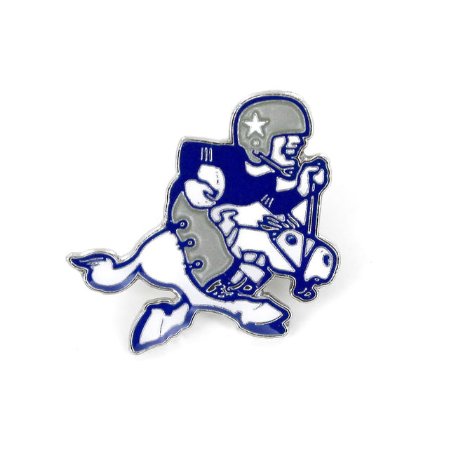 Pin con el logotipo retro de los Dallas Cowboys -PN-629-17