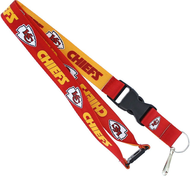 Cordón reversible de los Kansas City Chiefs (ORO/ROJO) -LN-162-07