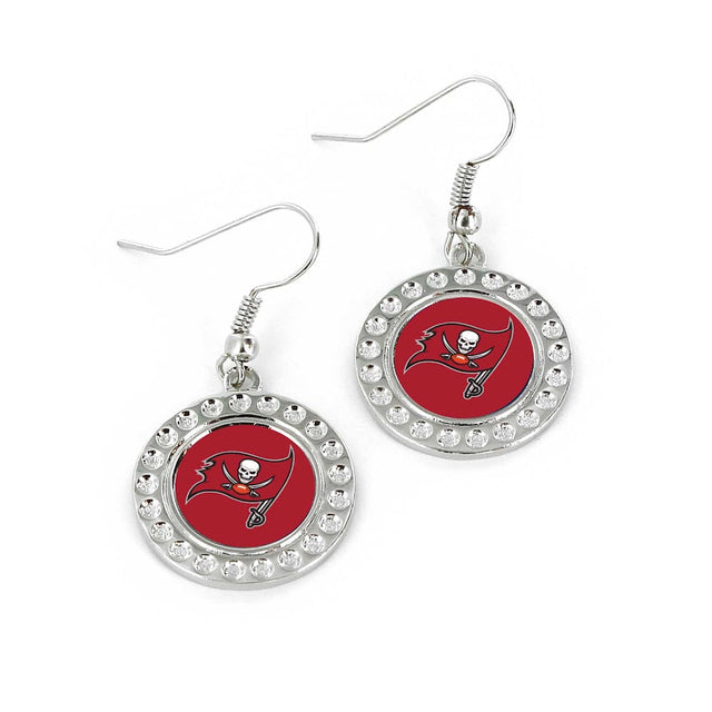 Tampa Bay Buccaneers Dimple Earrings (FJ-1080) -ER-959-27