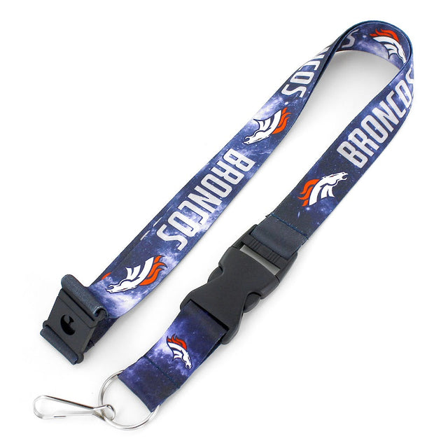 Denver Broncos Galaxy Lanyard -LN-586-04