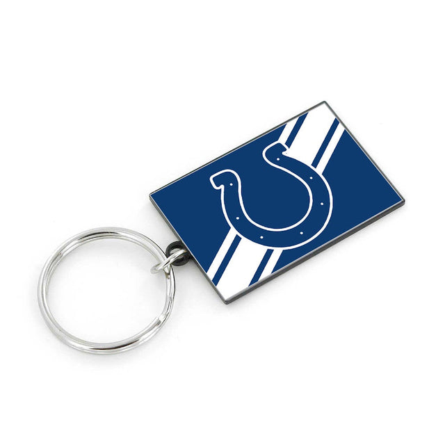 Indianapolis Colts Striped Keychain -KT-1189-06