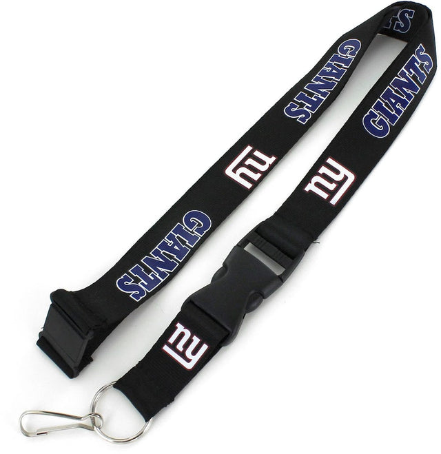 Cordón para el cuello del equipo New York Giants (NEGRO) -LN-095-23-BK