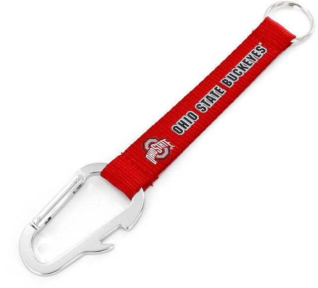 Ohio State Bottle Opener Carabiner Lanyard Keychain (NM) Ccp-Kt-523-51