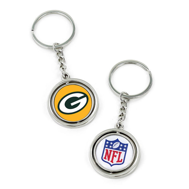 Green Bay Packers Spinning Keychain -SK-741-19