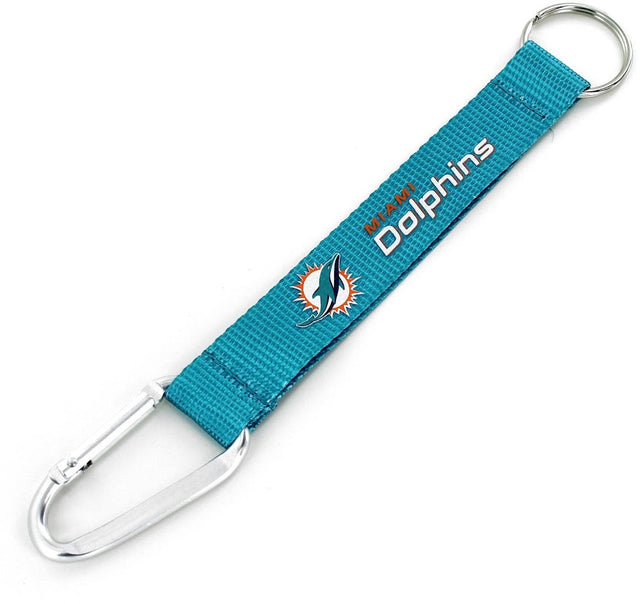 Llavero con mosquetón de los Miami Dolphins (TEAL) -KT-147-09