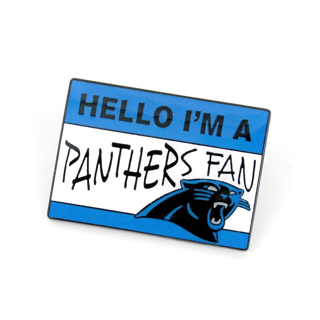 Broche con nombre de los Carolina Panthers -PN-625-29