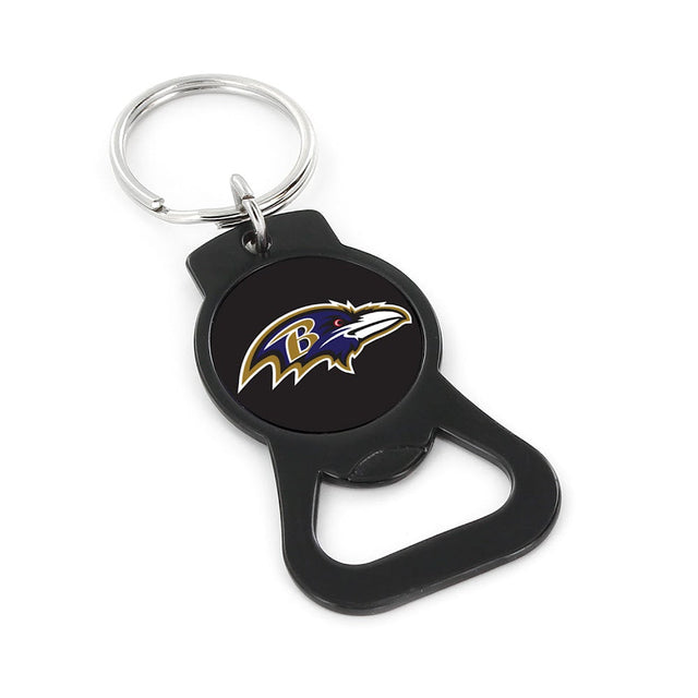 Baltimore Ravens (BLACK) Bottle Opener Keychain -BK-702-31-BK