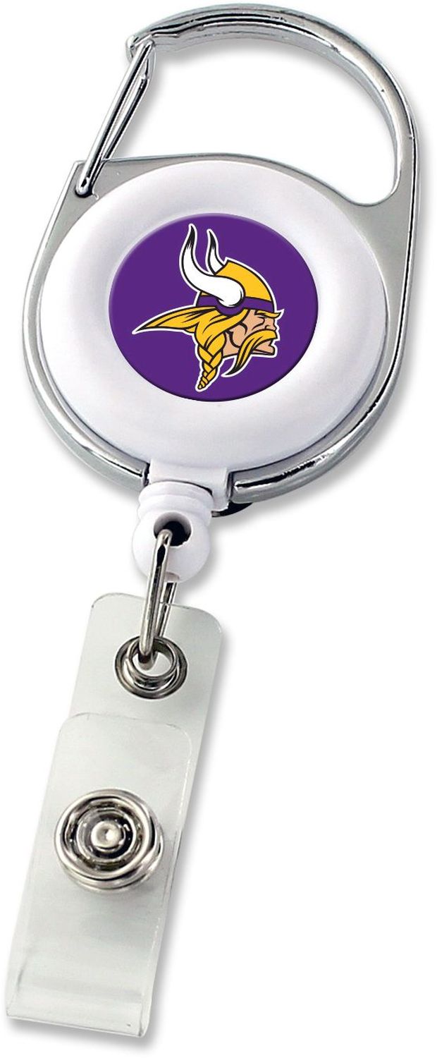 Minnesota Vikings Deluxe Clip Badge Reel -BH-972-21